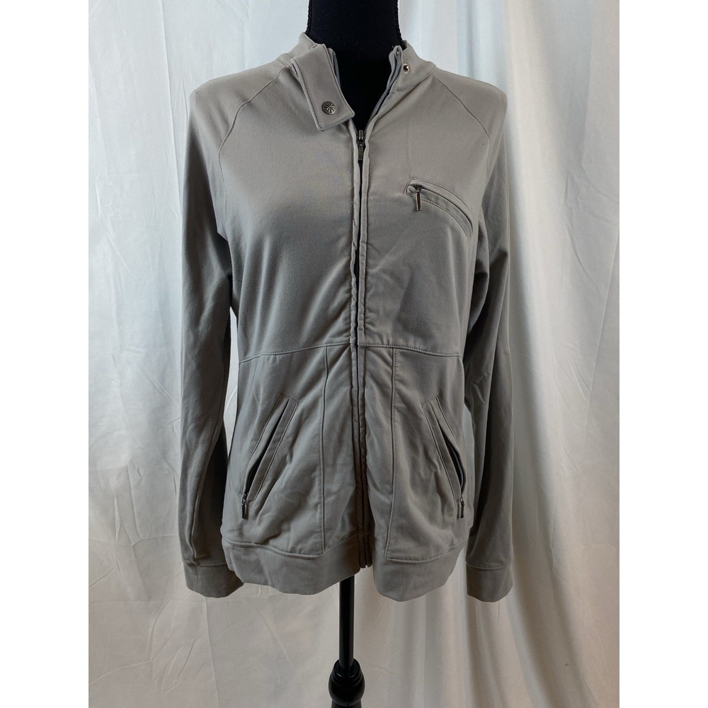 Athleta‎ Salutation Gray  Jacket Women's Size Large